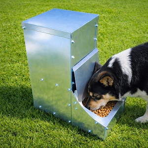 Krmitko na granule pre psov 50-litrove (HLINA)