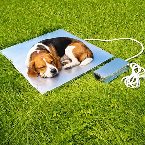 Vyhrievacia, vyhrevna podlozka - ohrevna doska 50cm pre psa  kit (HLINA)